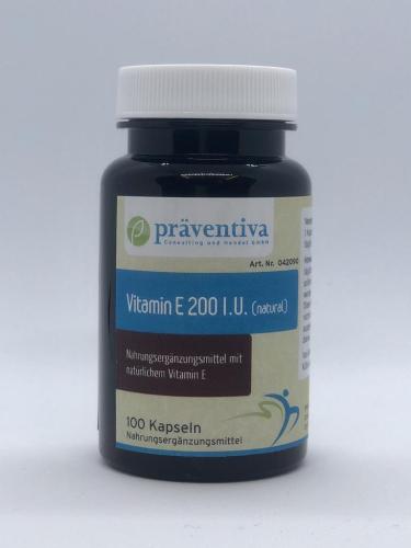 Vitamin E 200 IU (100)